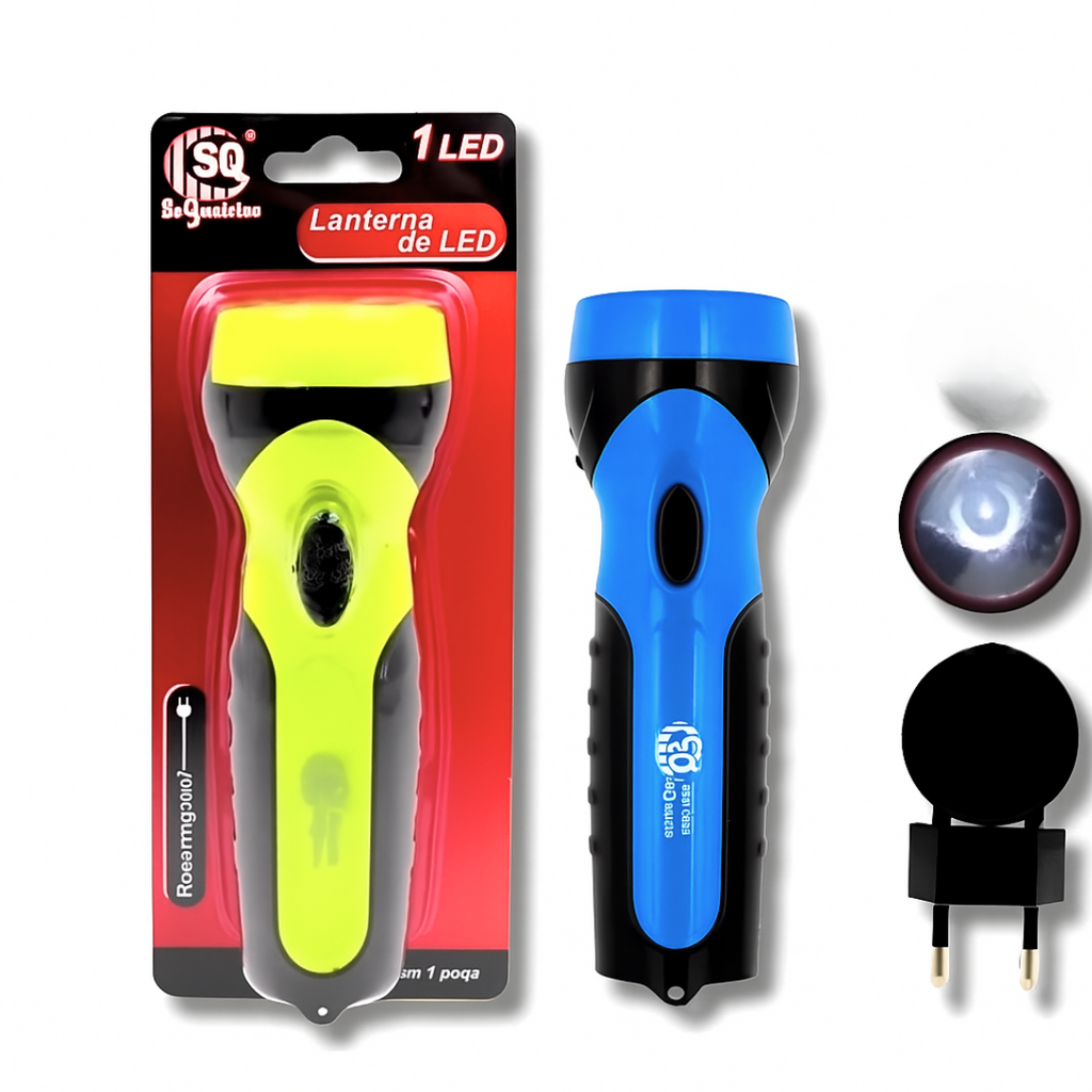Lanterna 1 Led SQ-3376 1W