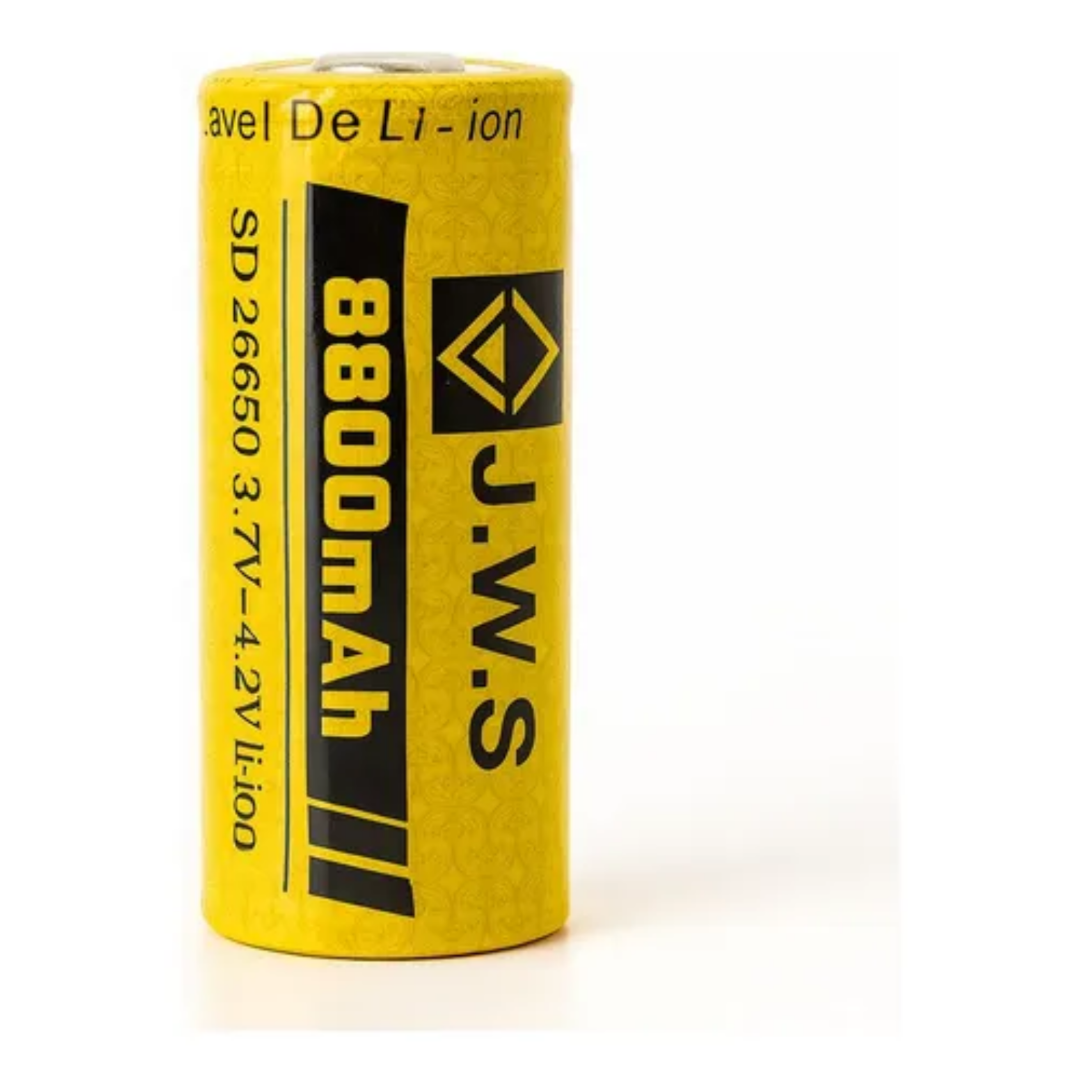 Bateria Recarregável JWS 26650 8800mah 3.7v - 4.2v