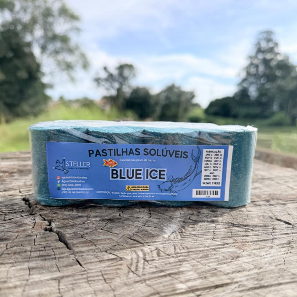 Pastilha Para Pesca Steller Blue Ice 4 Und