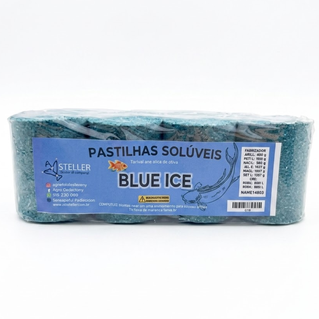 Pastilha Para Pesca Steller Blue Ice 4 Und