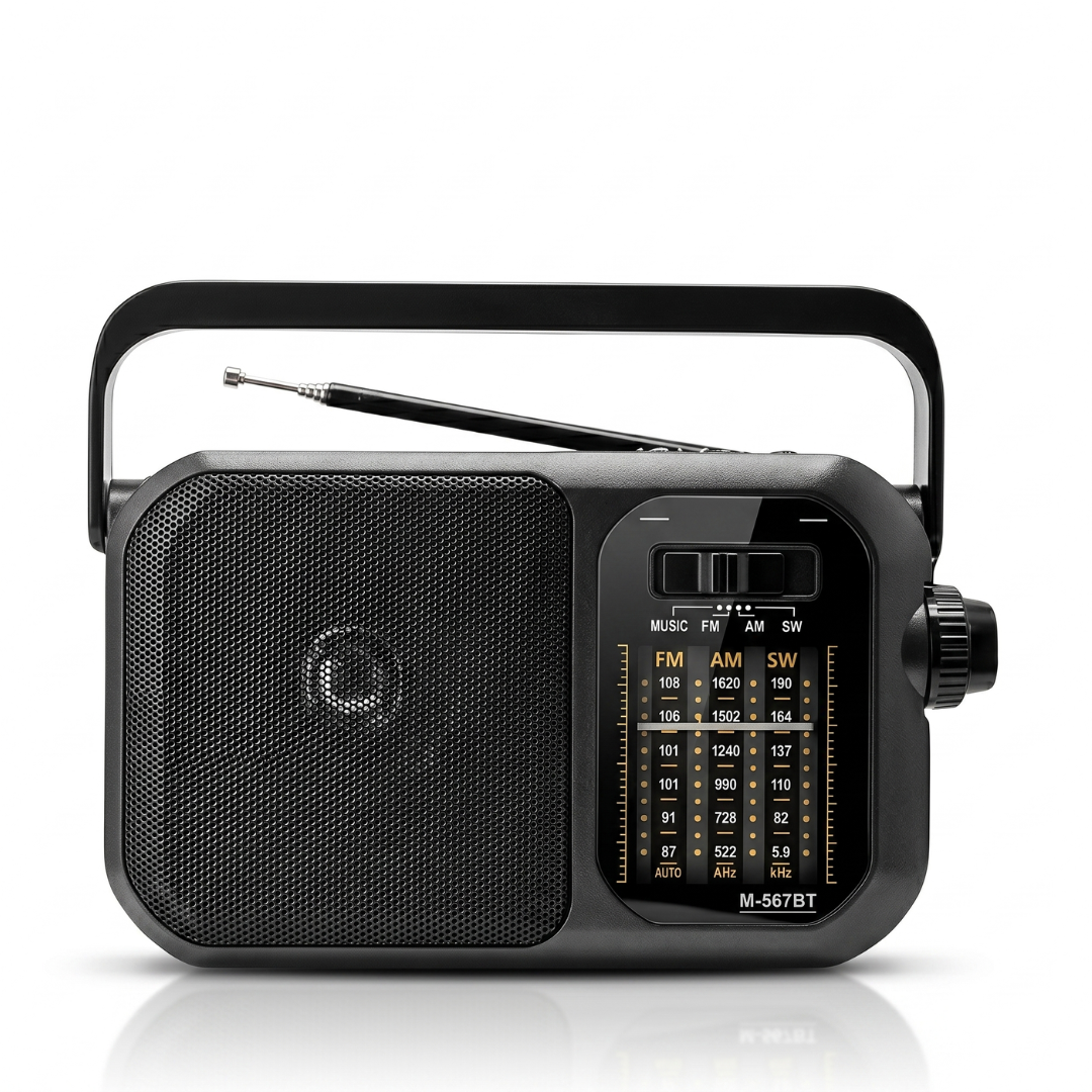 Radio MS-567BR Am/Fm/Sw Usb/Sd Bluetooth 20x11cm
