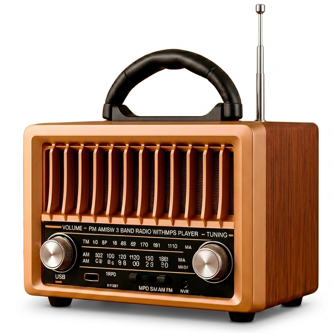 Radio MS-8135BR Am/Fm/Sw Usb/Sd Bluetooth 19x13cm